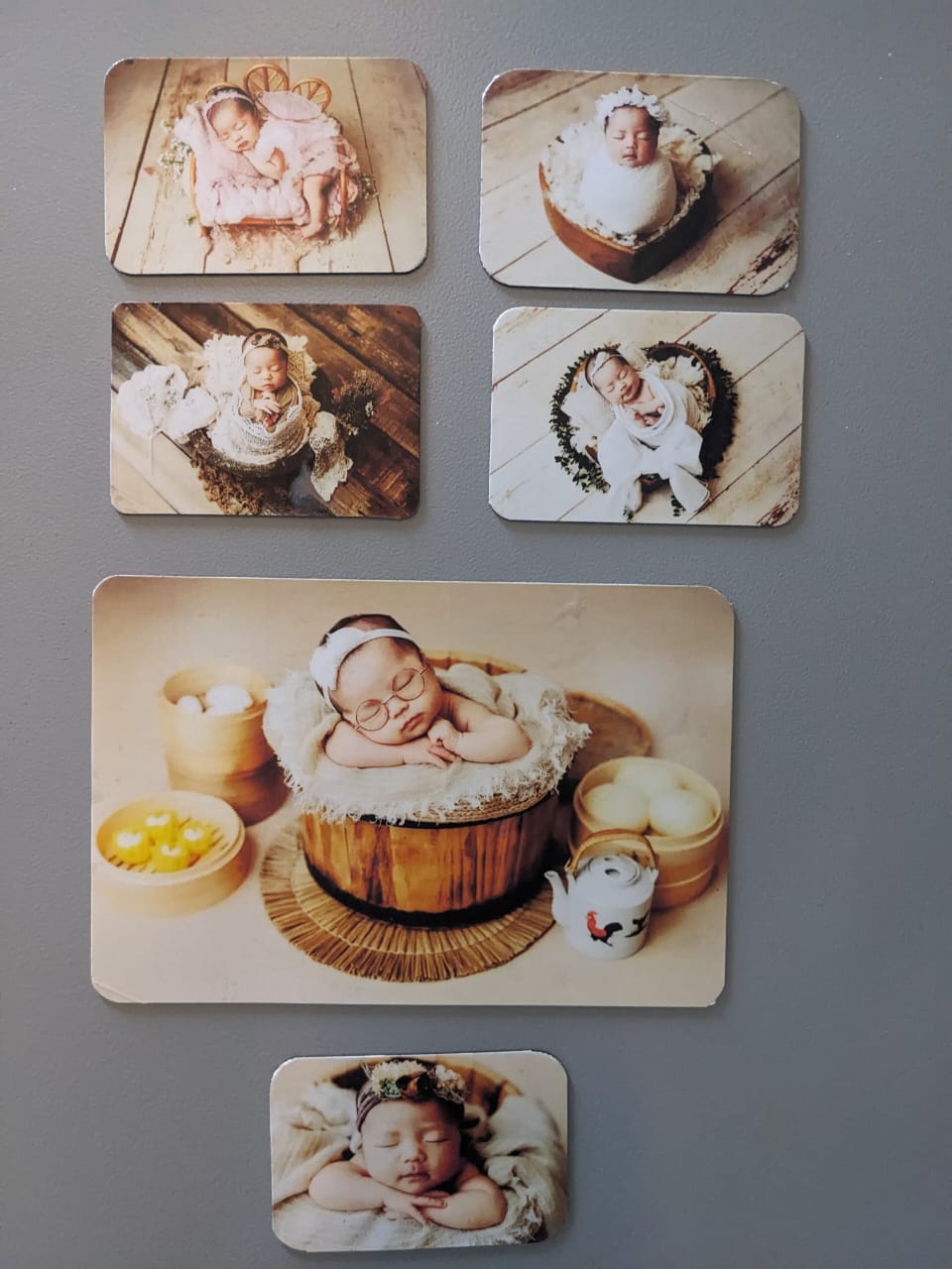 Customize Magnet Size and Personalize Images (Total Size of A4)